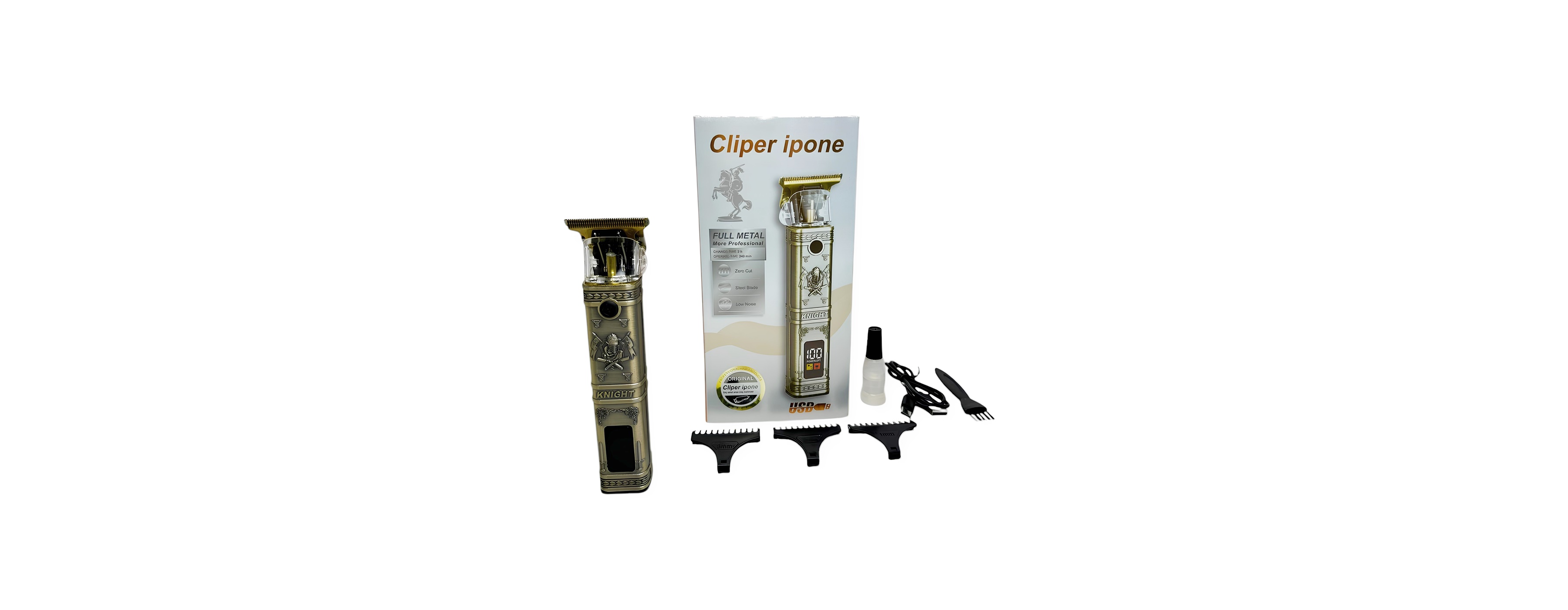 Cliper İpone CP-0687 Dijital Ekranlı Tıraş Makinesi ile Erkek Bakımında Yeni Dönem