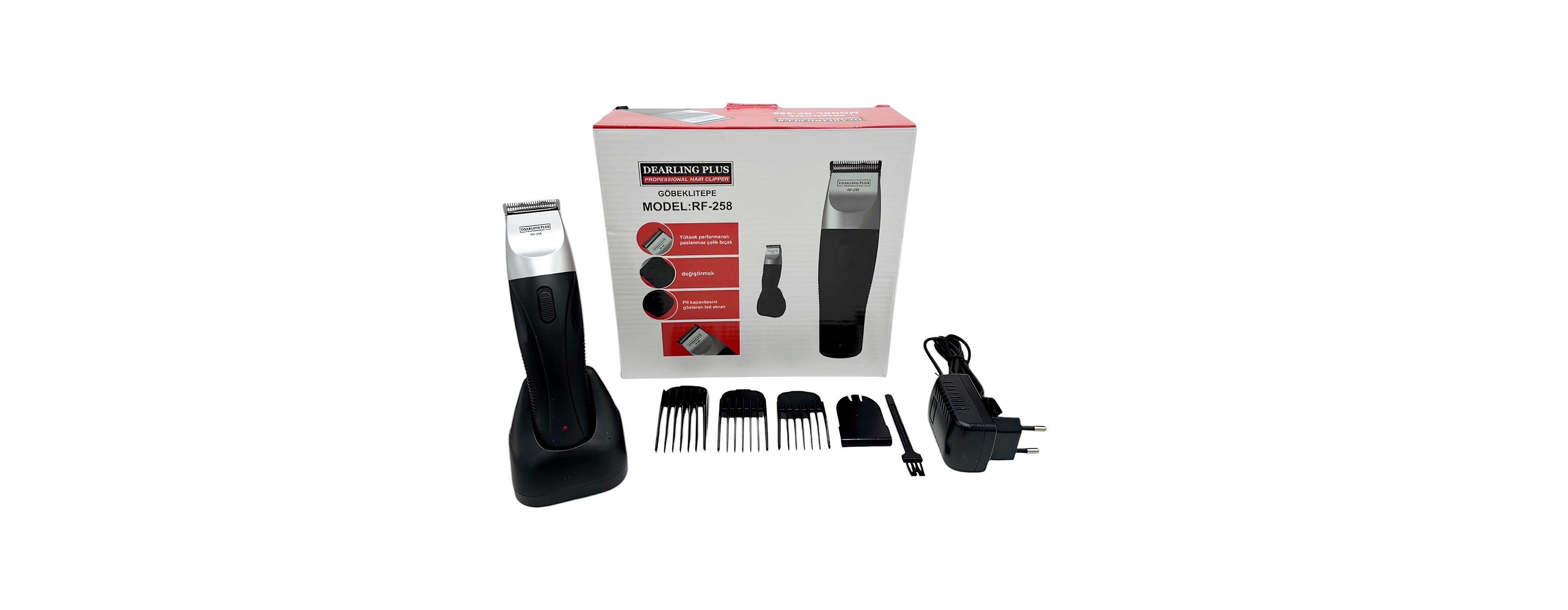 Dearling RF-258 Şarjlı Tıraş Makinesi ile Kusursuz Tıraş Deneyimi