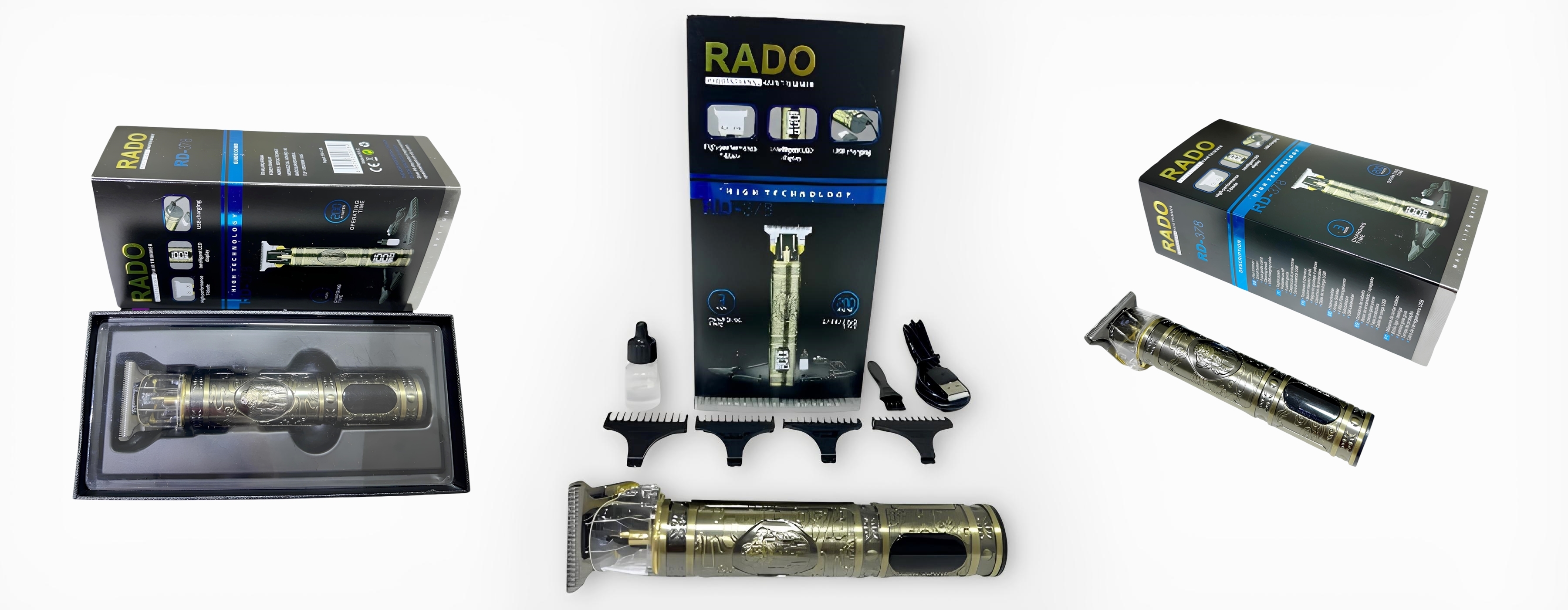 Rado RD-378 Saç ve Sakal Tıraş Makinesi: Evde Profesyonel Tıraş Deneyimi