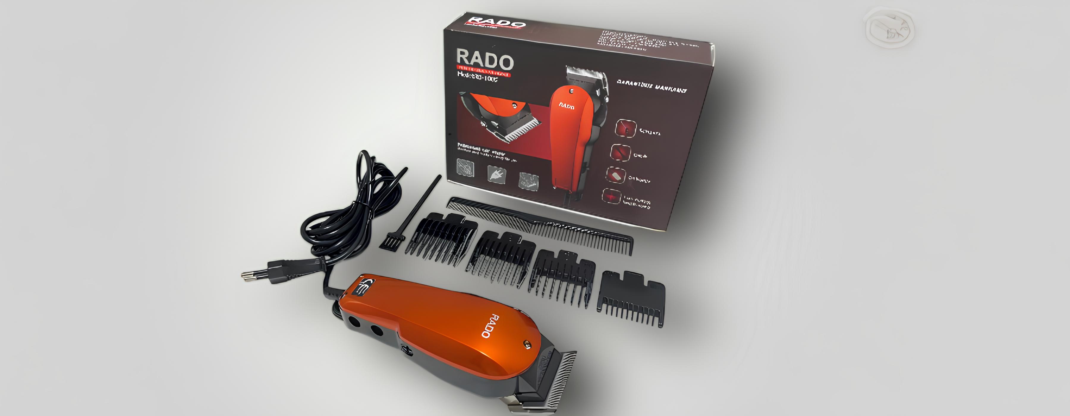 Rado RD-1005 Elektrikli Saç ve Sakal Kesme Makinesi: Şarjlı ve Ergonomik Tasarım ile Mükemmel Kişisel Bakım