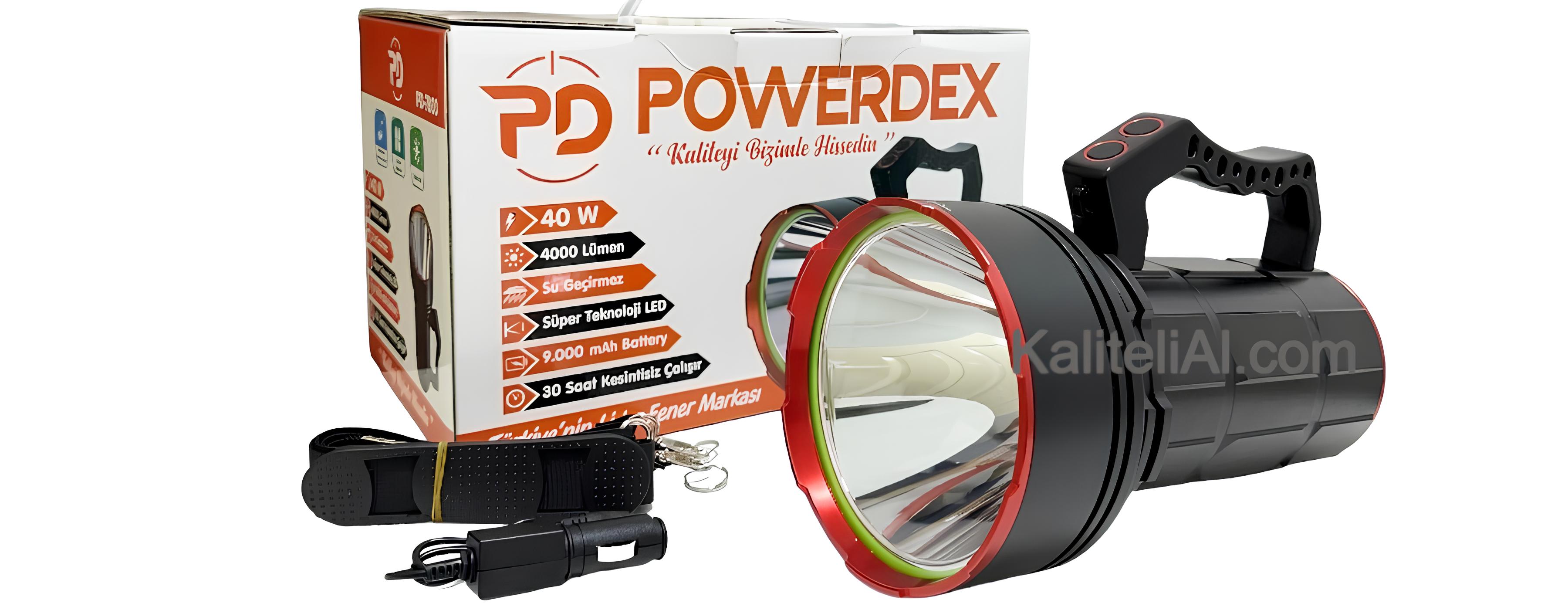 Powerdex PD-7800: Kamp ve Doğa Tutkunları İçin Mükemmel LED Fener