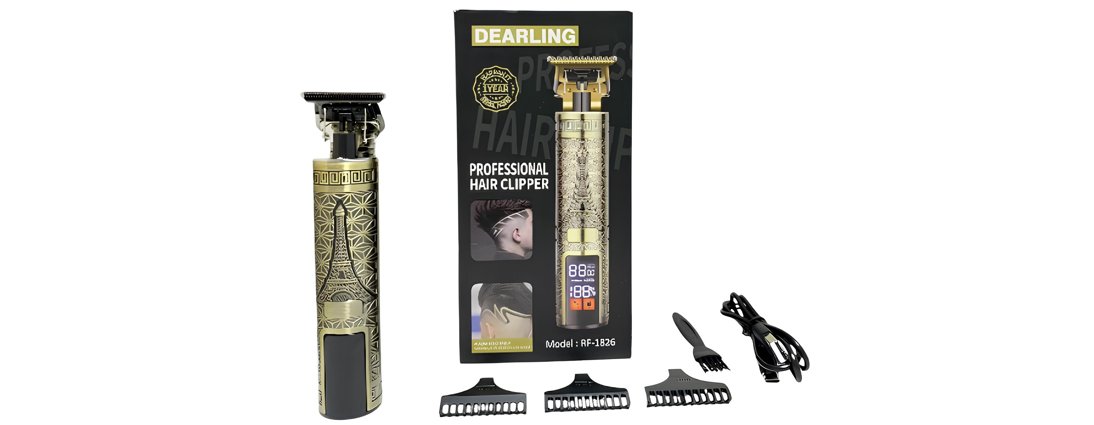 Dearling RF-1826 İncelemesi: Dijital Göstergeli ve Hız Ayarlı Tıraş Makinesiyle Modern Tıraş Deneyimi