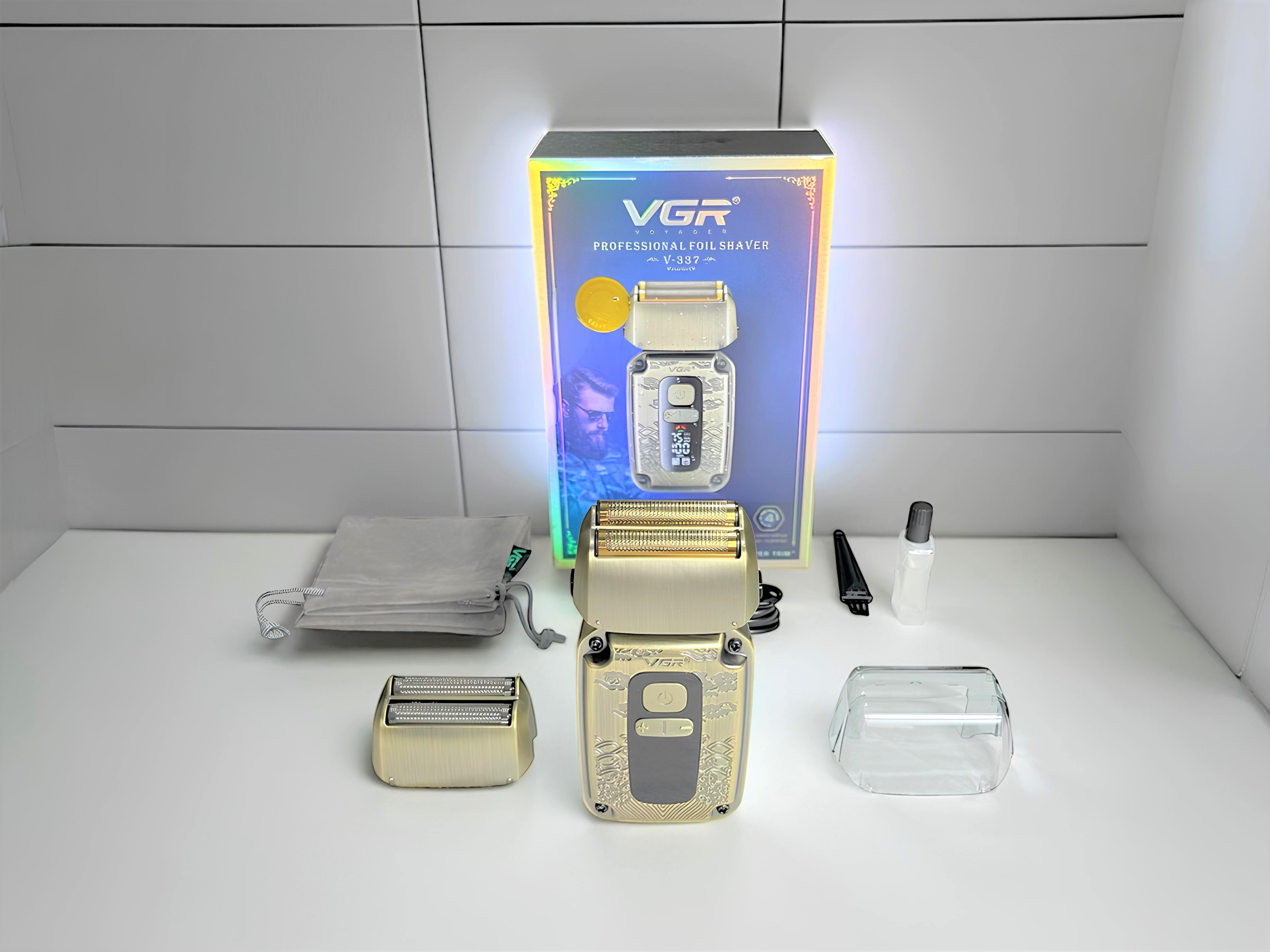 VGR V-337 Şarjlı Tıraş Makinesi: Her Detayda Mükemmeliyet, Islak ve Kuru Kullanım İmkanı