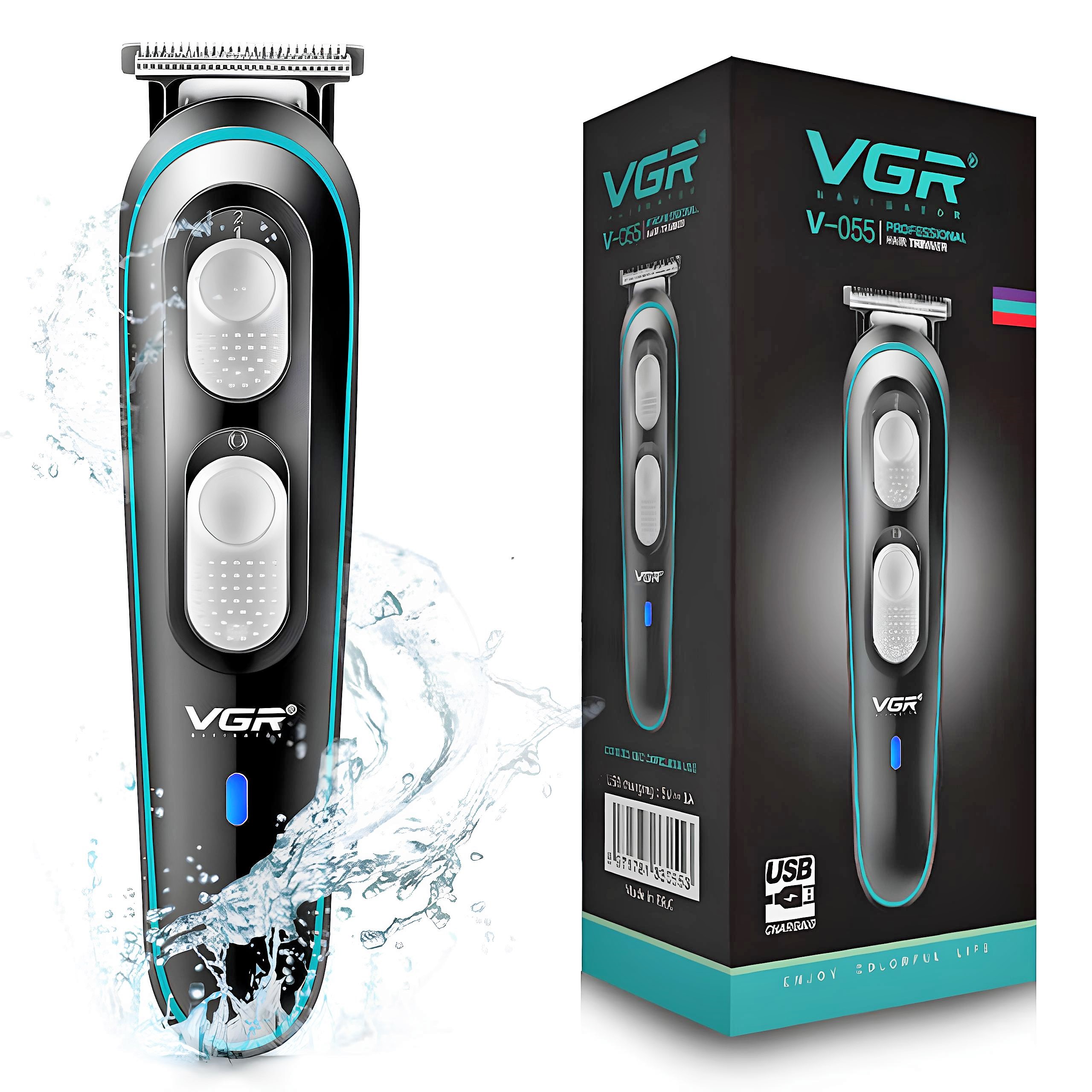 VGR V-055 Şarjlı Profesyonel Tıraş Makinesi: Erkek Bakımında Teknoloji ve Konforun Buluştuğu Nokta