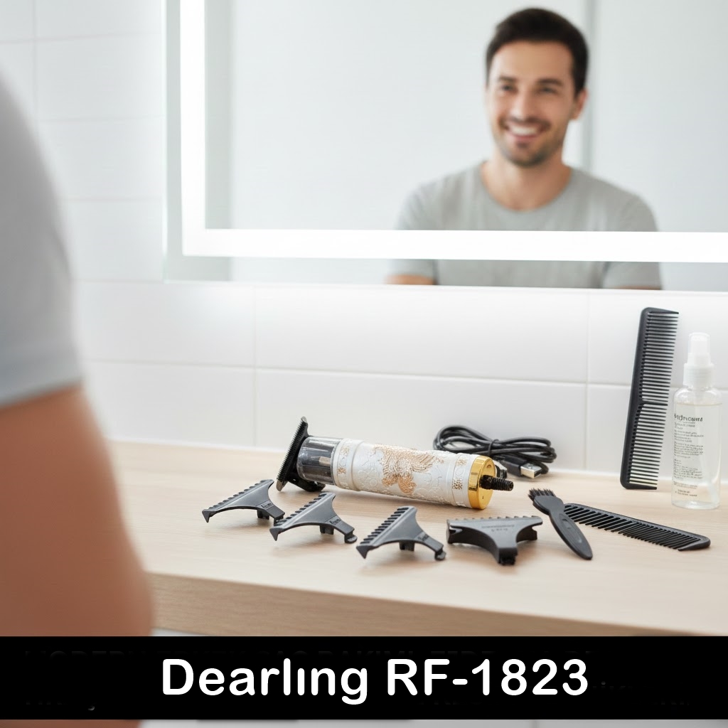 Pratik ve Şık: Dearlıng RF-1823 Şarjlı Mini Seyahat Tipi Saç Sakal Tıraş Makinesi İncelemesi