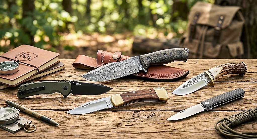 Çeliğin Doğadaki İzleri: Av Bıçakları, EDC Çakılar ve Zanaatın Derinlikleri