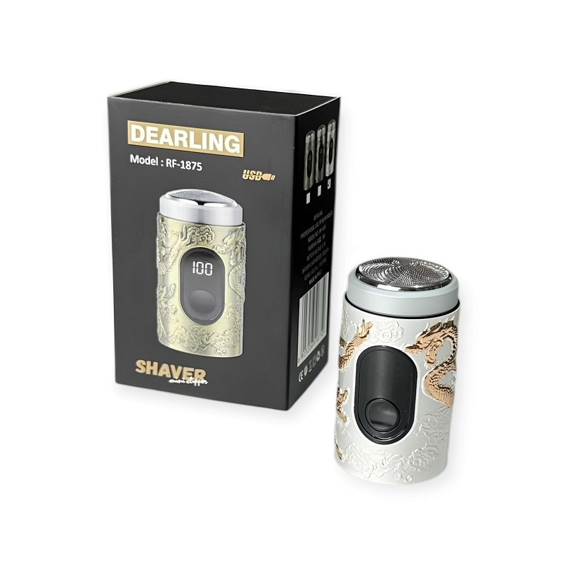 Dearling Rf-1875 Şarjlı ve Dijital Ekranlı Sıfır Sakal Mini Tıraş Makinesi
