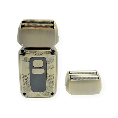 VGR V-337 Şarjlı Sıfır Sakal Tıraş Makinesi – Islak ve Kuru Kullanım, Güçlü Motor, Hassas Kesim