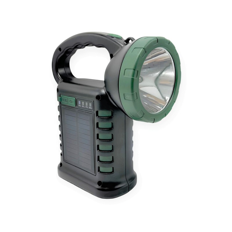 WISON WS-4343 Çok Fonksiyonlu LED Aydınlatma – Solar Panel Detayı | Kalitelial.com