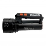 Wıson WS-8585 55W LED El Feneri, 22000 mAh Type-C Şarjlı, 5500 Lümen gücüyle yüksek aydınlatma performansı sunar. Çift düğme ve SOS modu ile pratik kullanım sağlar. Hem güçlü hem de şarjlı olmasıyla ideal bir seçimdir.