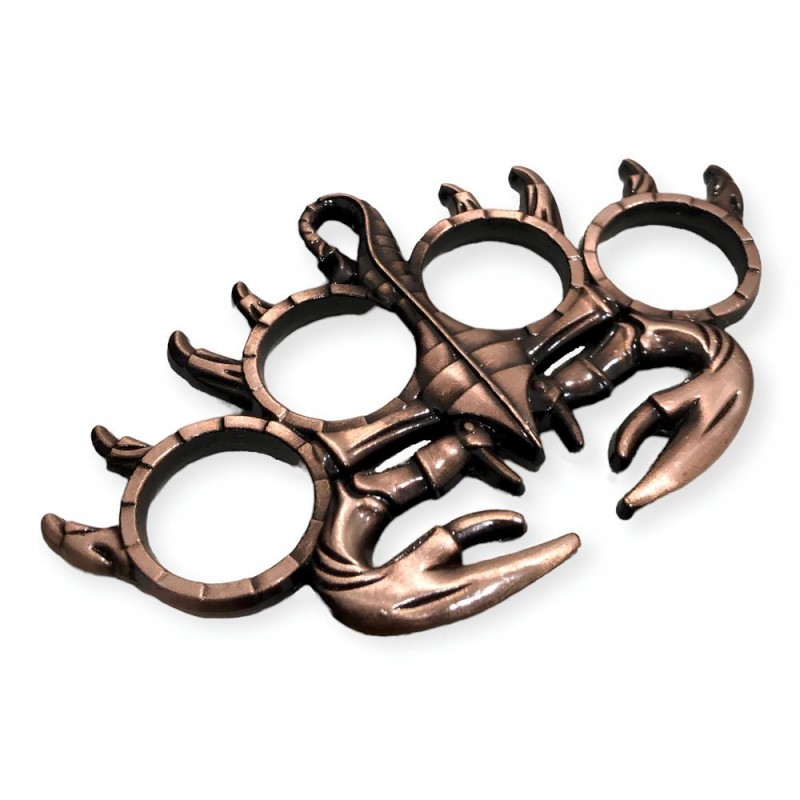 Akrep Desenli Bakır Renk Muşta