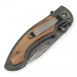 Browning Damascus Desenli Profesyonel Çakı