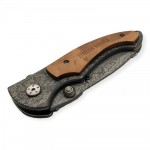 Browning Damascus Desenli Profesyonel Çakı