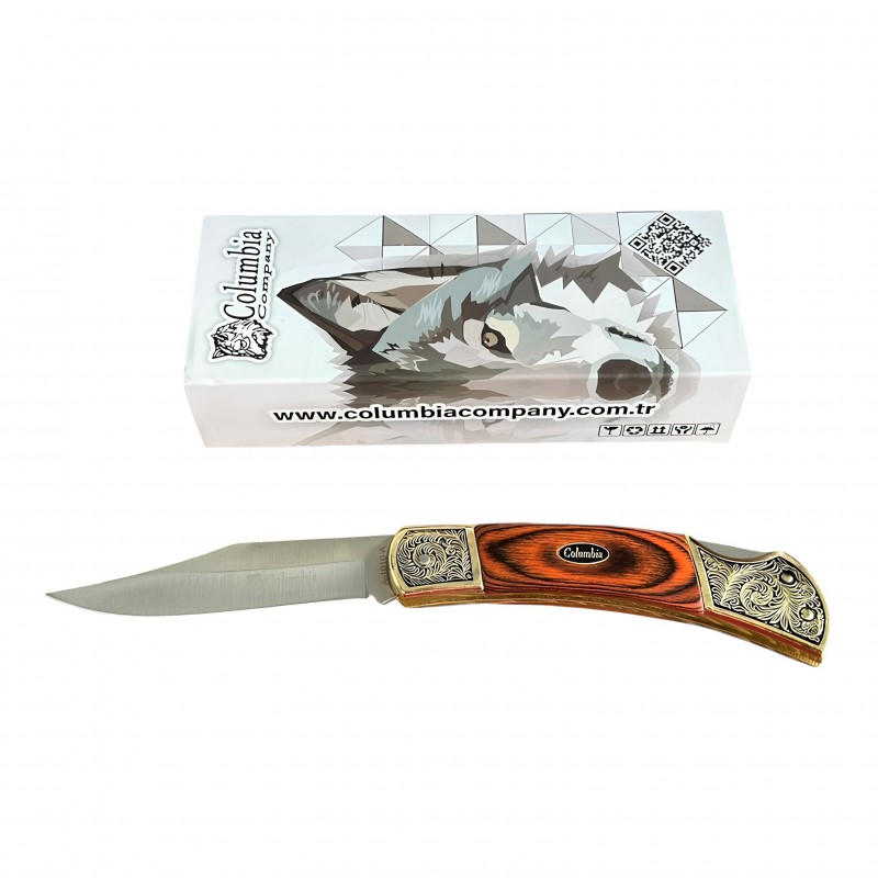 Columbia A-1010-A Katlanır Bıçak – Koleksiyon ve Günlük Kullanım | Kalitelial.com