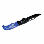 Columbia akrep desenli otomatik bıçak detay çekim