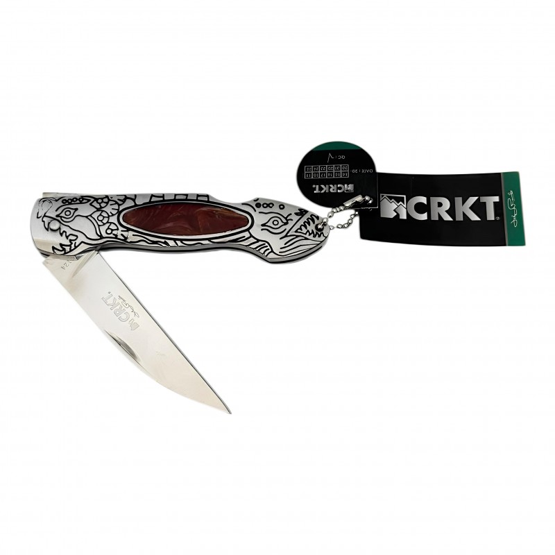 CRKT CR-0124 Paslanmaz Çelik Bıçak Detayı | Kalitelial.com