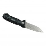 Damascus katlanır kamp ve av çakısı