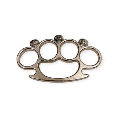 Gümüş Renk Kuru Kafa Muşta