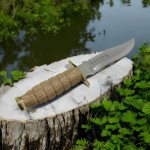 Gümüş Renkli Komando Bıçağı - Yüksek Performans ve Şık Tasarım