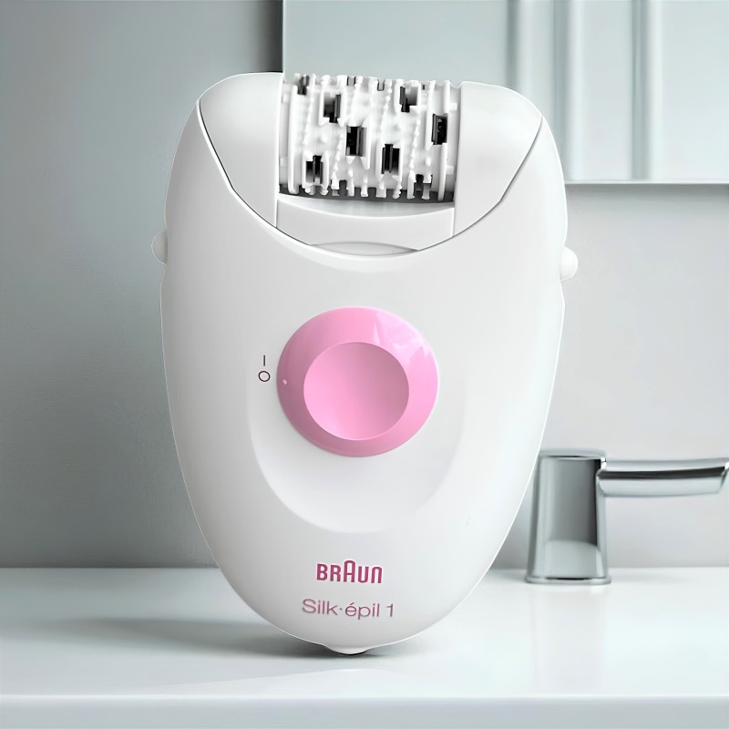 Braun Silk-épil 1 epilatör bacak ve kol epilasyonu için ideal