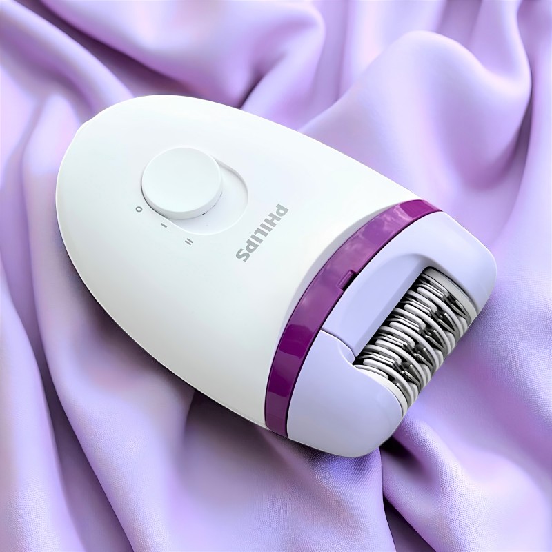 philips satinelle essential epilatör taşınabilir tasarım