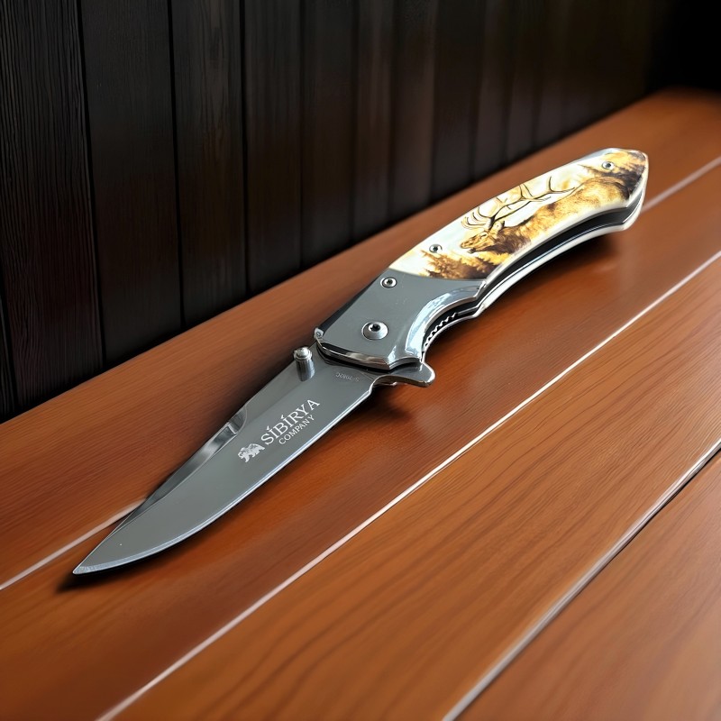 Sibirya Company Outdoor Avcı Çakısı – Kamp ve Av Aktiviteleri | Kalitelial.com