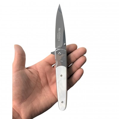 SibiryaS-2086C Otomatik Katlanır Çakı - Şık Tasarım ve Yüksek Performanslı Paslanmaz Çelik Bıçak