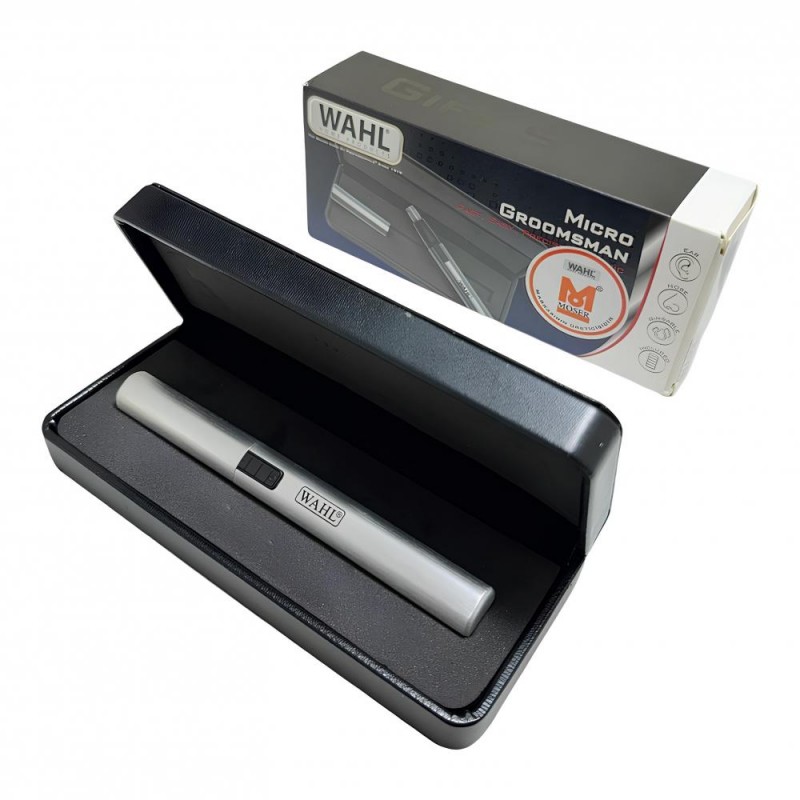 Wahl Micro Groomsman Yıkanabilir Başlıklı Burun Kulak Kıl Alma Makinesi