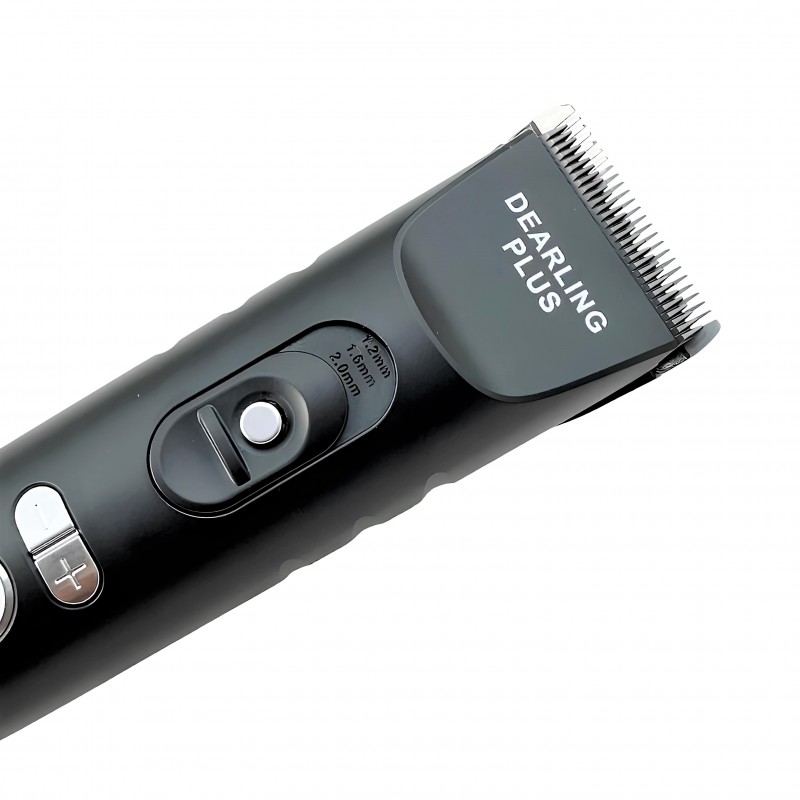 Dearling A9 şarjlı saç ve sakal makinesinin ergonomik tutuş sağlayan gövde yapısını gösteren görsel