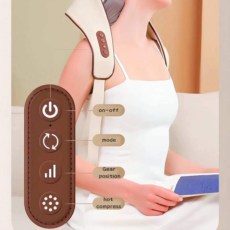 shiatsu masaj aleti boyun sırt omuz için