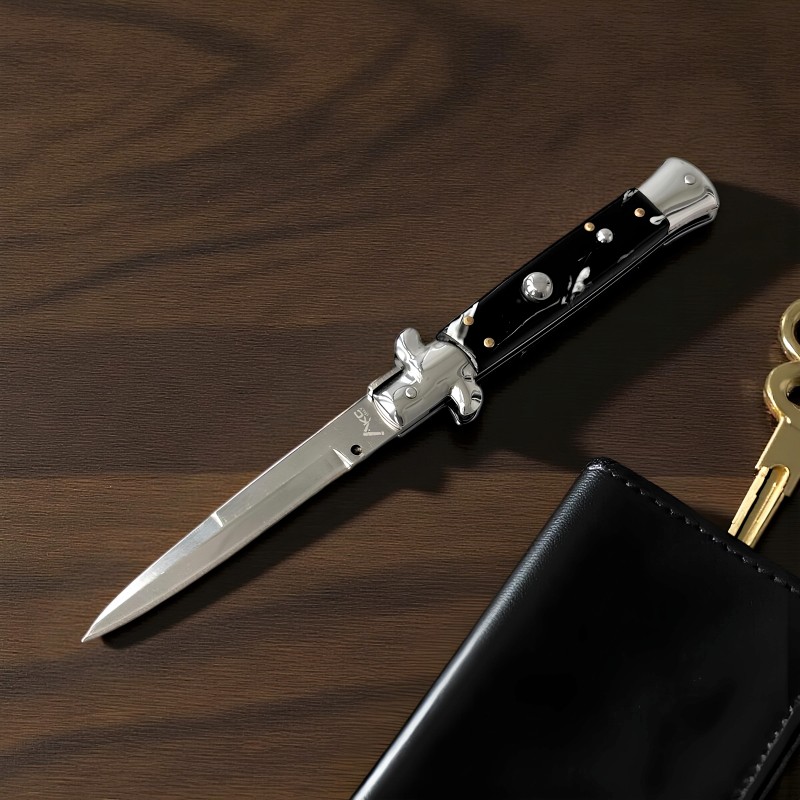 Pratik AKC stiletto otomatik sustalı bıçak – kalitelial.com