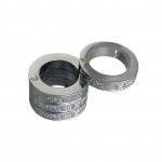 Katlanabilir gümüş yüzüklü muşta metal – kalitelial.com