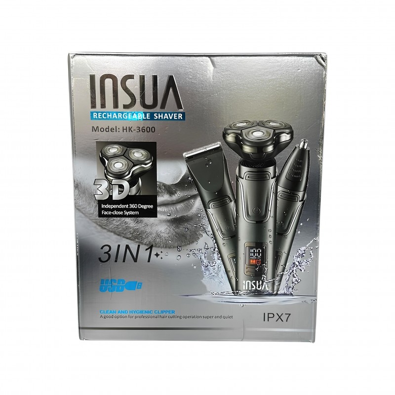 Insua HK-3600 çok başlıklı tıraş makinesi