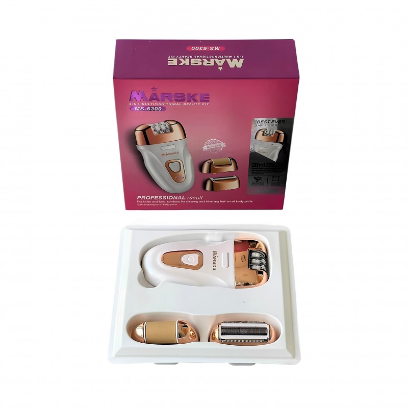 Marske MS-6300 epilatörün kompakt ve taşınabilir tasarımı