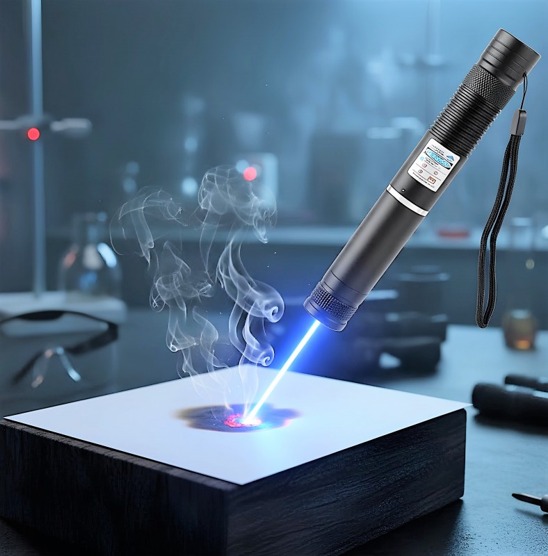 Mavi lazer pointer 5000 mW yakıcı tip – kalitelial.com