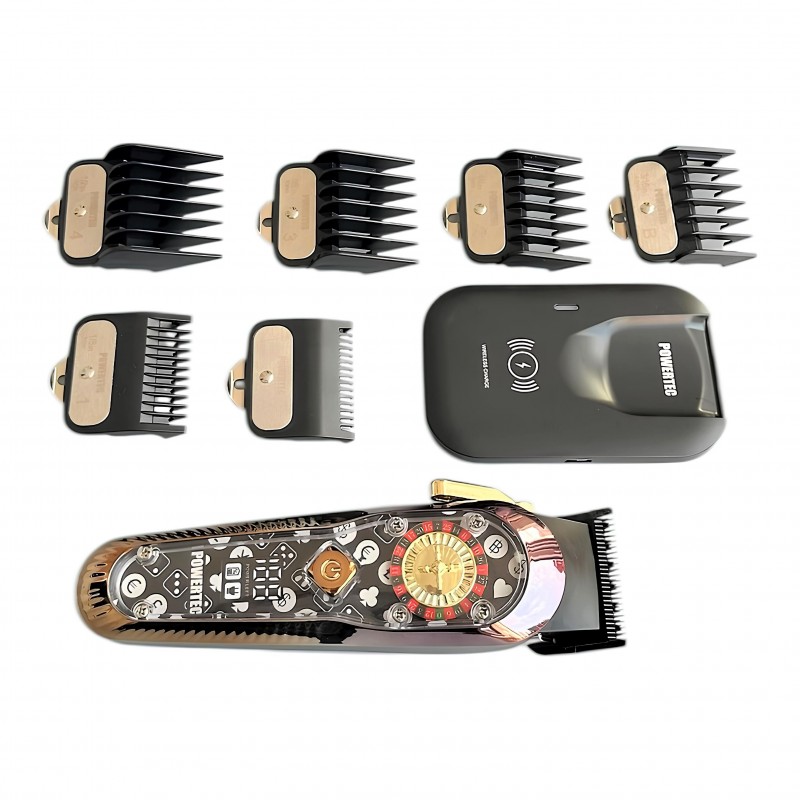 Powertec Tr-5200 Led Ekranlı Şarjlı Lüks Tıraş Makinesi