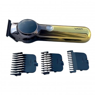 VGR V-989 LCD Ekranlı Turbo Modlu Tıraş Makinesi | Sessiz, Güçlü ve Profesyonel Performans