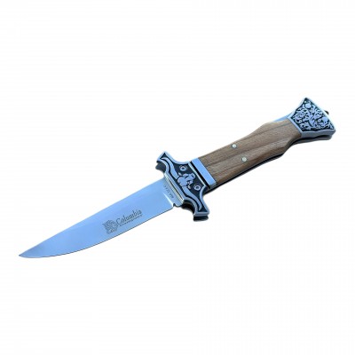 Columbia MA-123-C Avcı Çakısı | Kompozit Kabza (Çelik Taban + Ahşap)