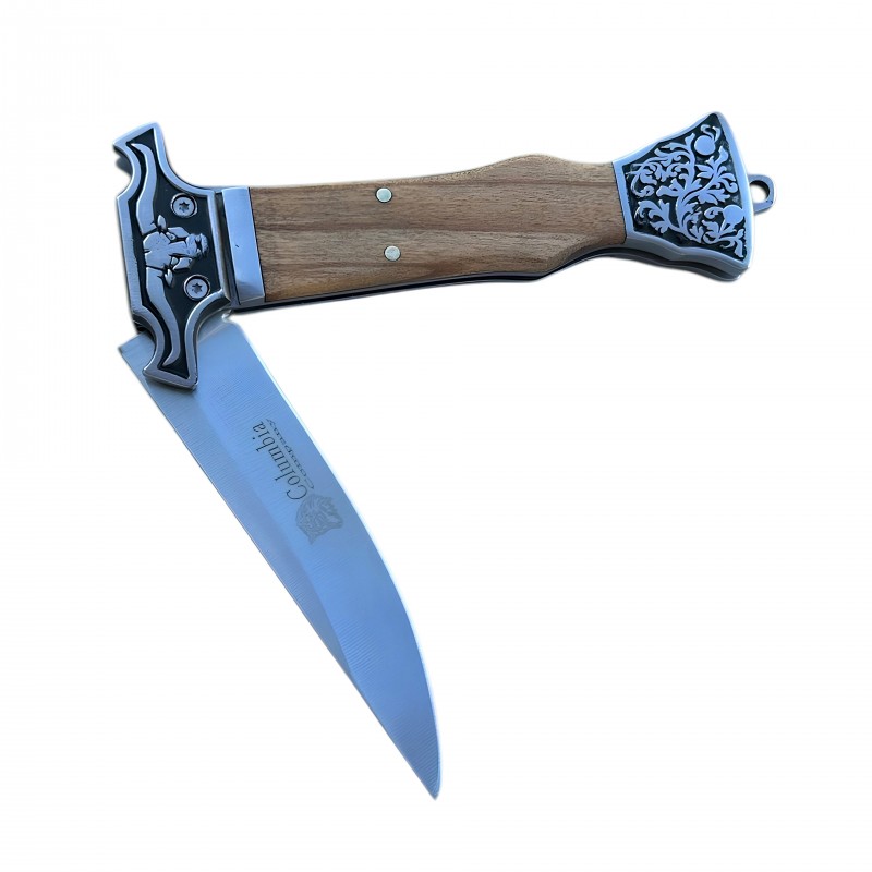 Columbia MA-123-C Avcı Çakısı’nın segment ve bağlantı noktaları.