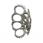 Ejderha desenli metal muşta gümüş – kalitelial.com