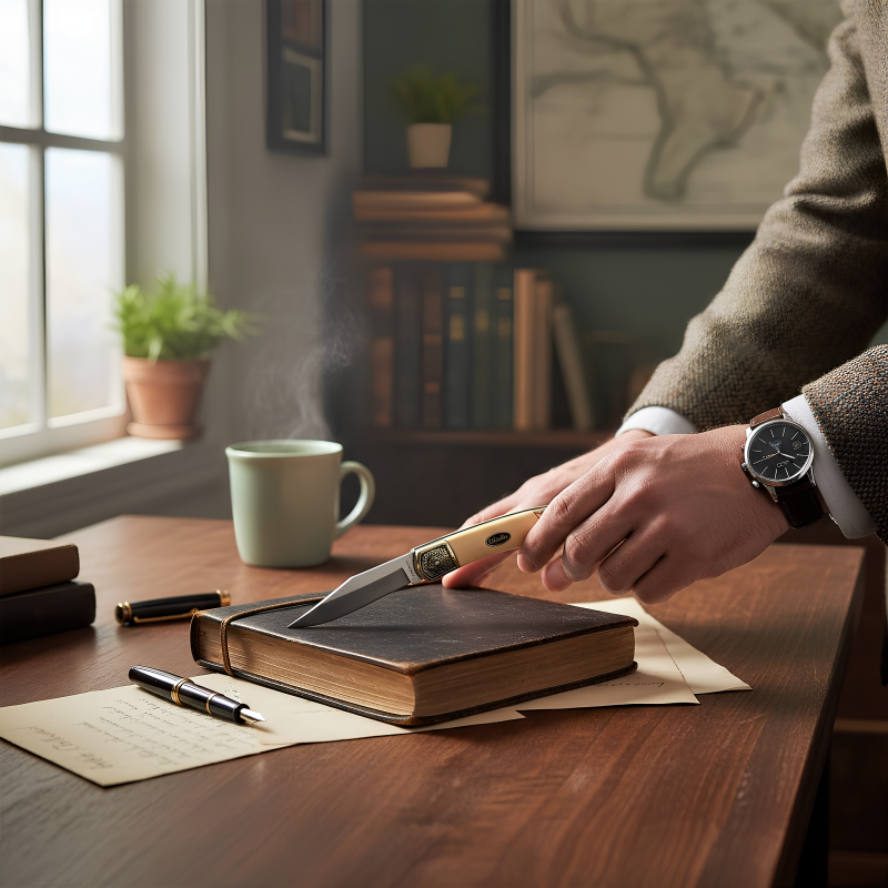 Beyaz kılıç temalı Kurtlar Vadisi çakısı – kalitelial.com