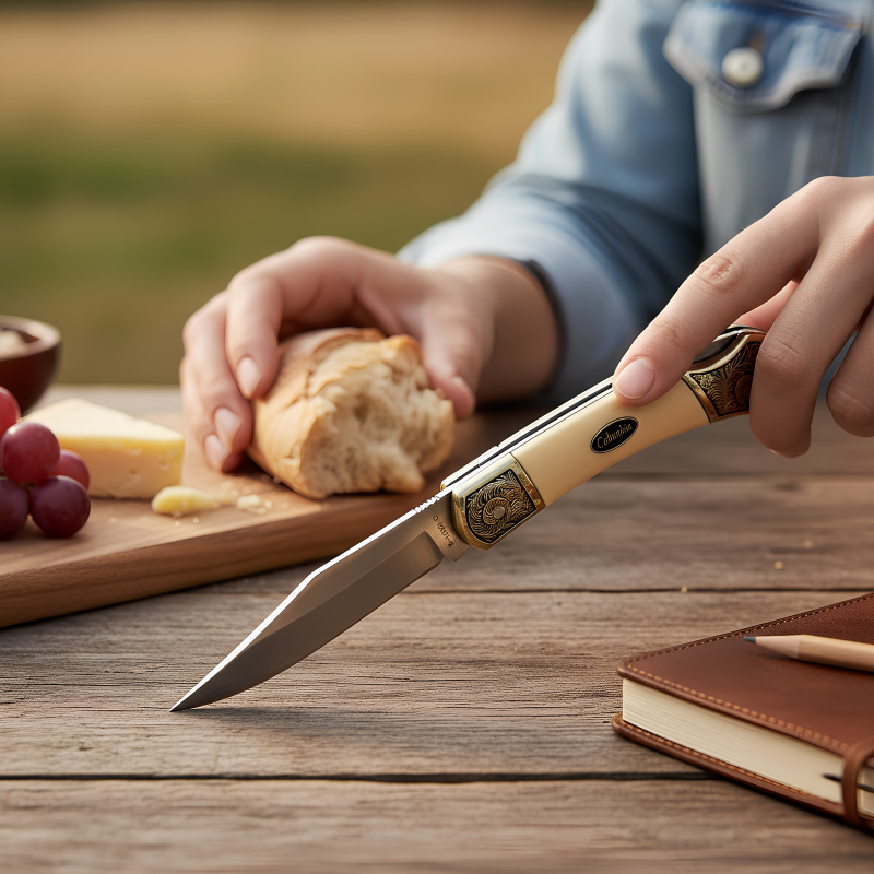 Deluxe beyaz Kurtlar Vadisi kılıç çakısı – kalitelial.com