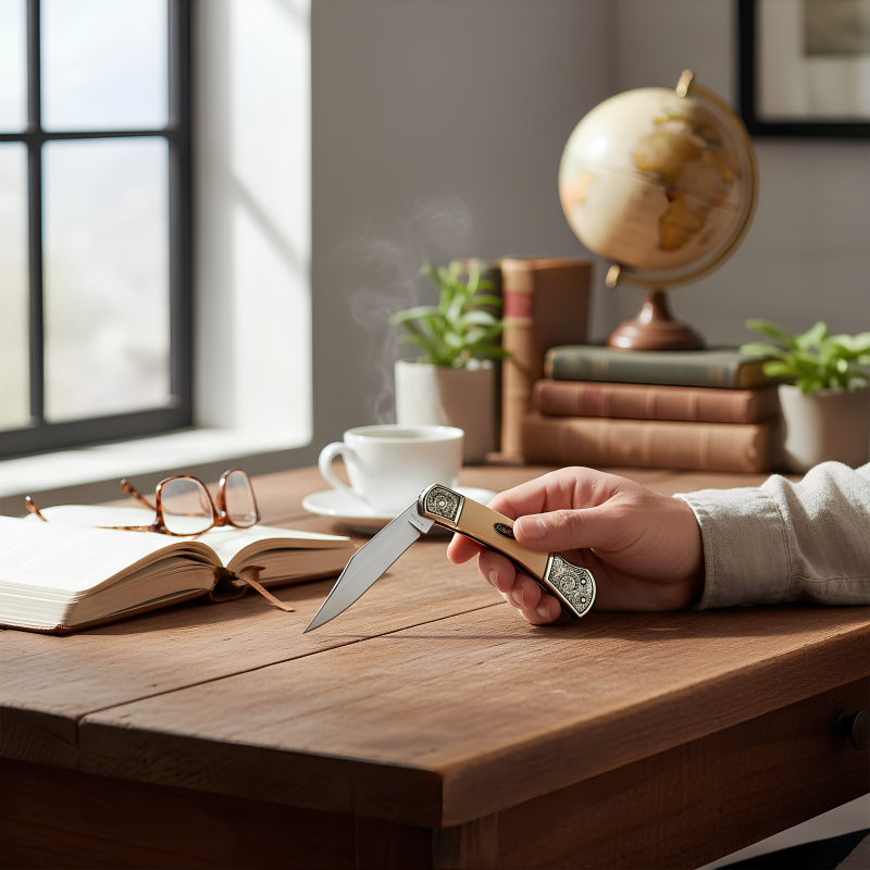 Hatıra amaçlı beyaz Kurtlar Vadisi çakısı – kalitelial.com