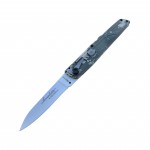 Kaymaz ve ergonomik tasarıma sahip Leverletto bıçak tutma kolu.