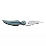 Tüy şekilli mint yeşili DRAGON KNIVES mini çakı – kalitelial.com