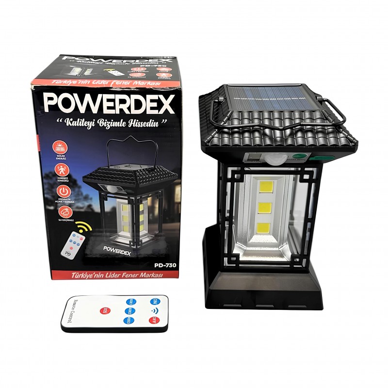 Kalitelial.com Powerdex PD-730 Güneş Enerjili Retro Seri