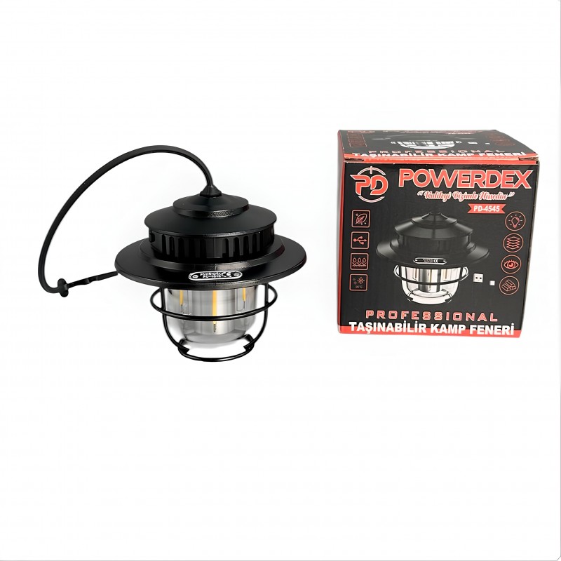 Powerdex PD-4545 Retro Kamp Feneri Nerede Satılır Orjinal Ürün
