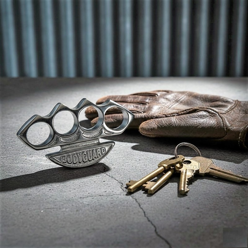 Çelik muşta modelleri, gümüş renkli demir muşta ve koleksiyonluk yüzük muşta.