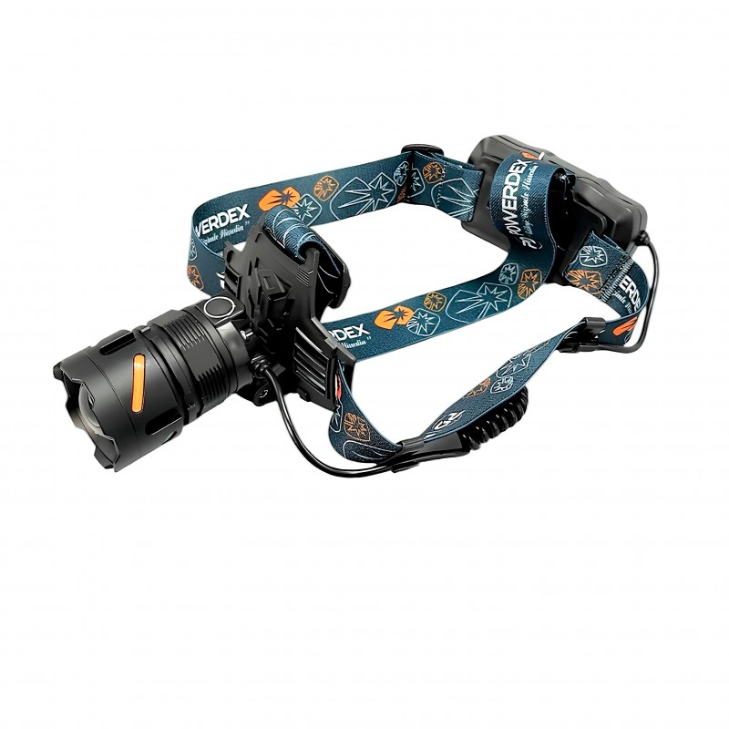 Powerdex PD-1372 Professional 25W Şarj Edilebilir LED Kafa Lambası kalitelial.com