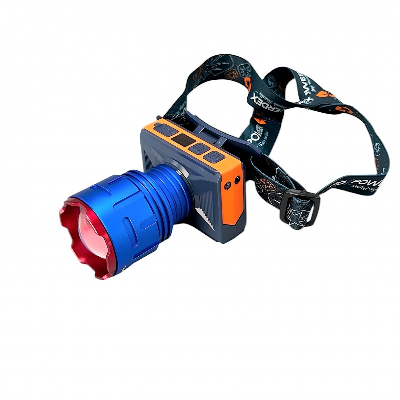 Powerdex Pd-2172 Professional Zoomlu Şarjlı Kafa Feneri – 50W 3000 Lümen
